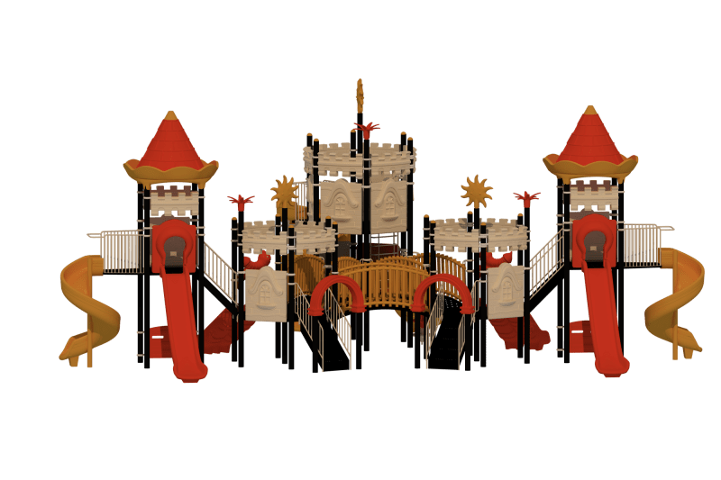 Kale Temalı Oyun Grubu B-200 PRK-205 | Temalı Metal Oyun Grupları | Erse Kent Mobilyaları